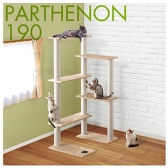 【1年使用】大型キャットタワー（190cm）の画像