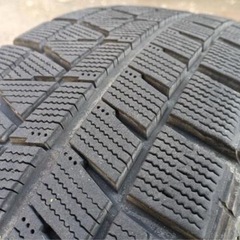 195\65r15 91Qスタッドレスタイヤbridgestone 45週23年製とホイール4本セットの画像