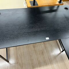 ジモティー割引🏷️【ジャングルジャングル 岸和田和泉インター店】L字デスク ブラック 和泉市 堺市 岸和田市 泉大津市 高石市 泉北郡熊取町の画像