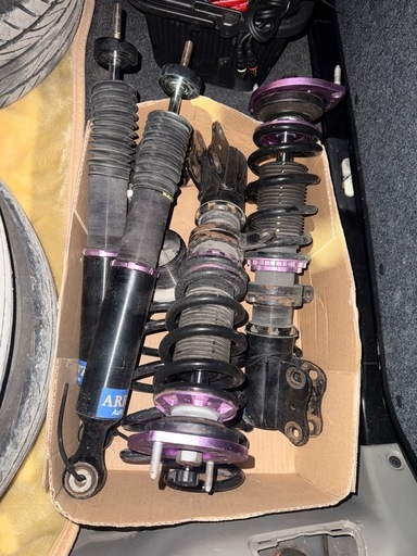 ダイハツ　車高調　　ムーブ、タント、ミラla100s l375など