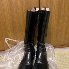 epine】バックレースアップ ゴア ブーツ 24cmの画像