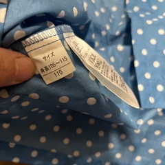 110cm 女の子カッパの画像