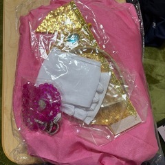 ハロウィンコスプレ　ピーチ姫っぽいの画像