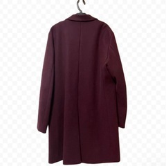 RAGEBLUE レイジーブルー チェスターコート ワインレッド Lサイズの画像