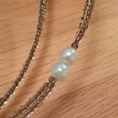 新品未使用　パーティーバッグ　ベージュの画像