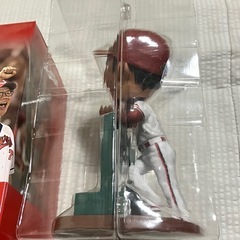 ［新品未使用］カープ 新井貴浩監督 ボブルヘッド人形の画像