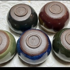 湯呑み茶碗5個セットの画像