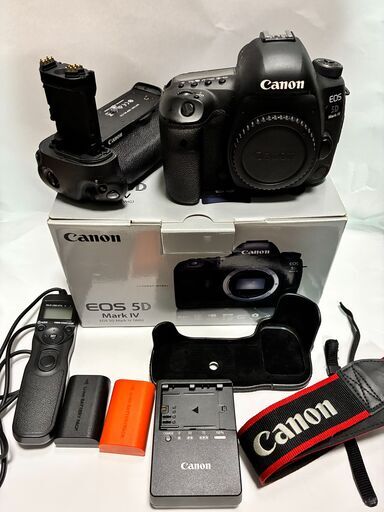 Canon EOS 5dmarkⅳ本体 + BG-E20 + 付属品多数