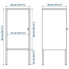 【廃盤色】IKEA・LIXHULT キャビネット【直接引き取り希望】の画像