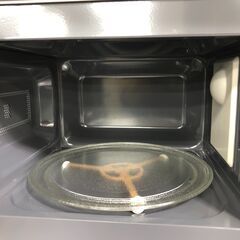 【ジャングルジャングルサカイ石津店】アビテラックス　電子レンジ 白 ガラスターンテーブルタイプ 17L ARE1701-W 2023年式　一人暮らし レンジ 単機能電子レンジ ダイヤル ターンテーブル 単機能 堺市 西区 堺区 石津の画像