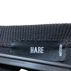 HARE スウェット　トレーナー　ブラック　秋冬　メンズ　レディース　Mサイズの画像