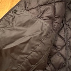 UNIQLO WARM PADDED ダウンジャケット M ブラックの画像