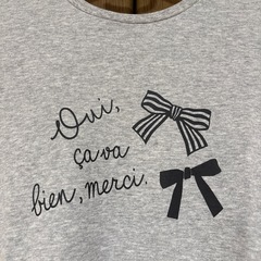 ガールズ夏物コットンワンピース160の画像