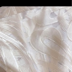 レースカーテン新品の画像