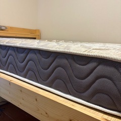 ダブルベッド マットレスのみ 厚さ20cmの画像