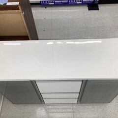 ニトリ サイドボード 幅:約120㎝ ホワイト モデナ2の画像