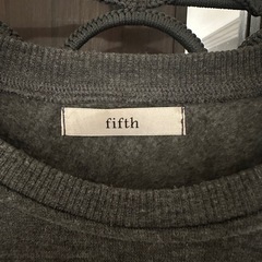 fifth 裏起毛ソフトスウェットマーメイドワンピースの画像