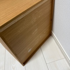 無印良品　　スタッキングチェスト　オーク材の画像
