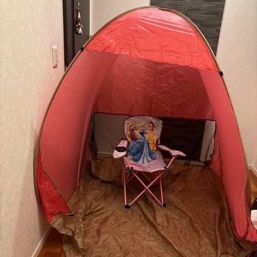 日除けテントと子供用椅子 (kent) 白島のスポーツの中古あげます・譲り