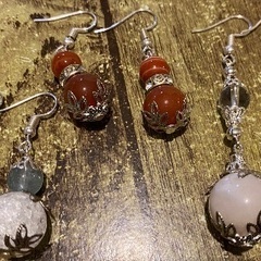 タイガーアイ　ブレスレット　ピアス3点の画像