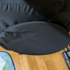 座椅子 カバー付きの画像