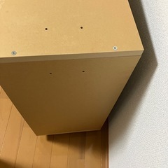 無印良品 パルプボードボックスキャスター付の画像