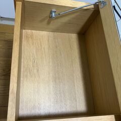 無印　ドレッサーと椅子の画像