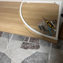 L字デスク、片方のみ売ることも可能です。値段交渉可の画像