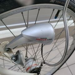 ベルト駆動のママチャリ（日本製ブリヂストン）の画像