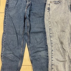 ZARA ハイウエストデニムの画像