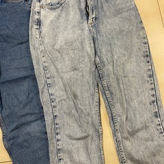 ZARA ハイウエストデニムの画像