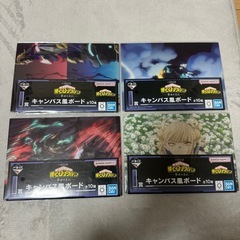 ヒロアカ 一番くじ クリアポスターの画像