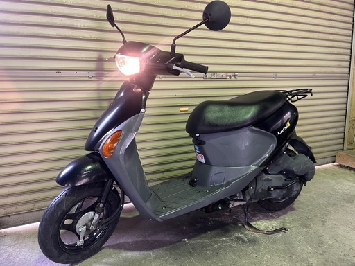 【New】実働 BT新品 スズキ CA45A レッツ4　4スト原付 インジェクション スクーター ブラック
