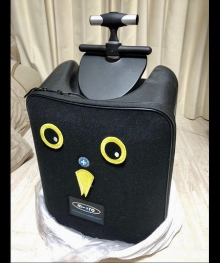 12/15削除します]マイクロラゲッジイージー子供乗せスーツケース (五郎