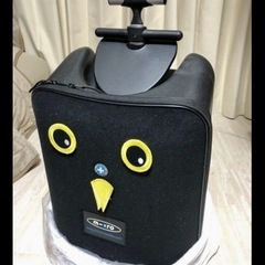 [12/15削除します]マイクロラゲッジイージー　子供乗せスーツケースの画像