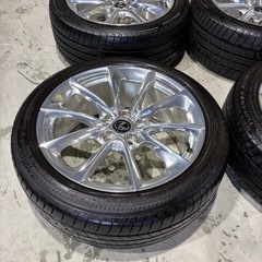 美品　レクサス LC500h 純正20インチ アルミタイヤ245/45/20 275/40/20　21年製　4本セットの画像