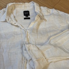 GAP リネン100%　カッターシャツの画像