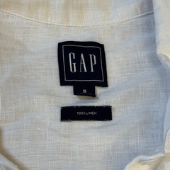 GAP リネン100%　カッターシャツの画像