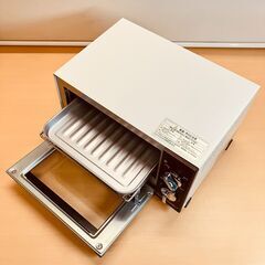 ドウシシャ ビッグオーブントースター PIERIA DOT-1402（ダークホワイト）2019年製の画像