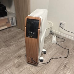 ヒーター オイルヒーター ホワイトの画像