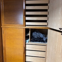 美品無料洋服桐タンスの画像