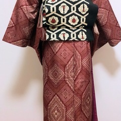 正絹・小紋 （保管品）の画像