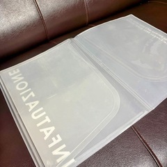 A4サイズクリアファイル　中古の画像