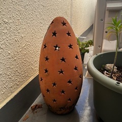 素焼き テラコッタ ツリー 清掃済  美品 の画像