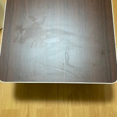 天板リバーシブル こたつ コタツ NITORI ニトリ 木目 シンプル 無地の画像