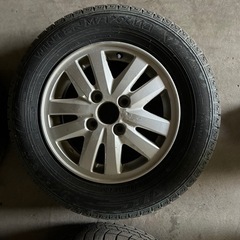 アルミ付スタッドレス　145/80-13 4本の画像