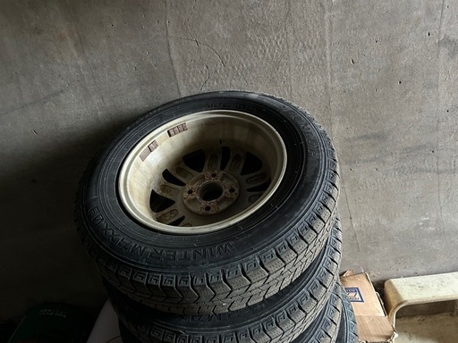 アルミ付スタッドレス　145/80-13 4本