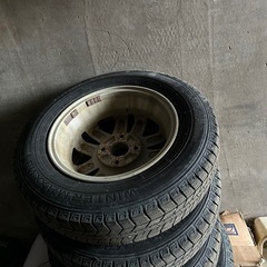 アルミ付スタッドレス　145/80-13 4本の画像