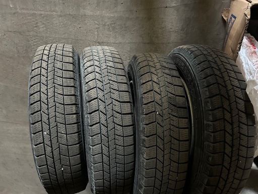 アルミ付スタッドレス　145/80-13 4本