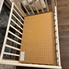 ミニベビーベット　カトージ 60×90　ホワイトの画像